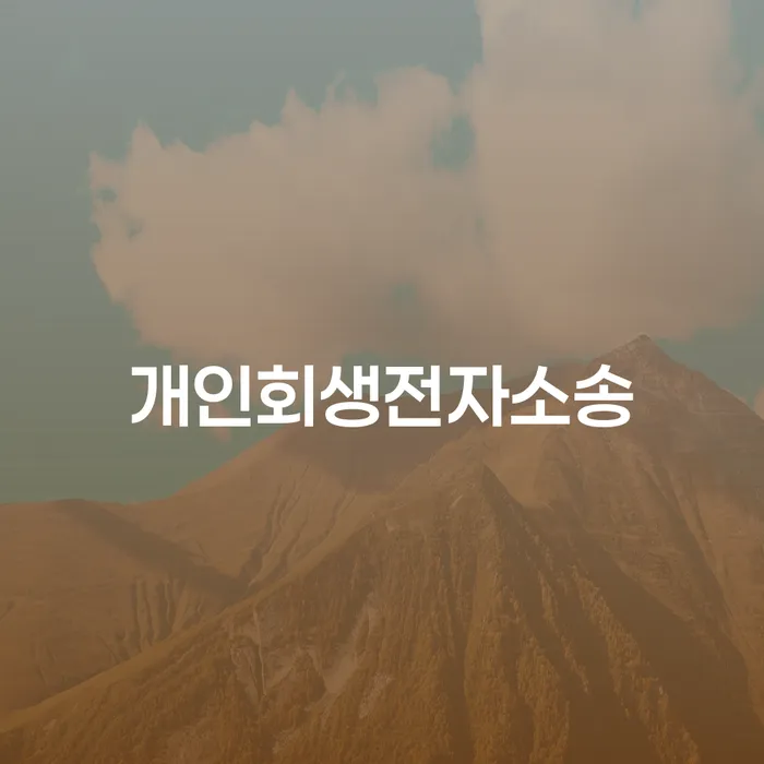 채무자대리인 개인회생으로 해결 해결하기