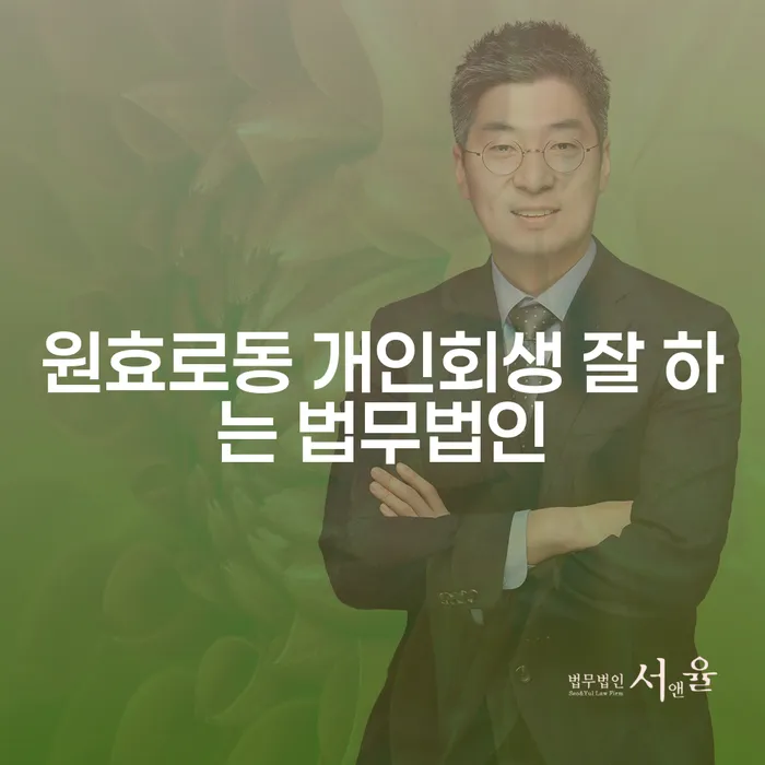 원효로동 개인회생 잘 하는 법무법인