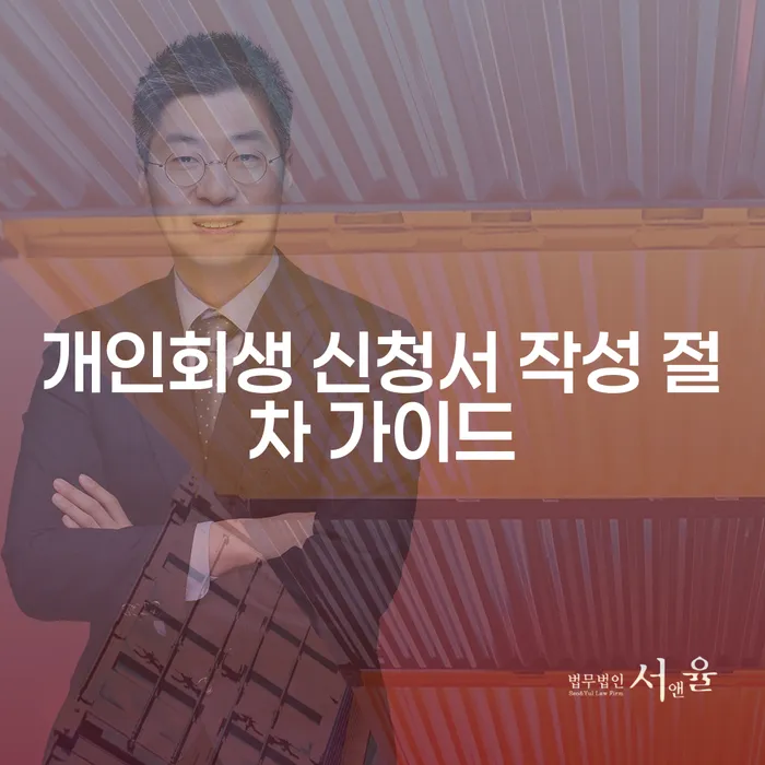 개인회생 신청서 작성 절차 가이드: 어떻게 시작해야 할까요?